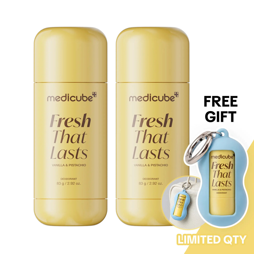 [NEW] [Medicube] Deodorant Vanilla & Pistachio Fresh That Lasts | 24 Hour Odor Control, No Aluminum, Baking Soda, Parabens, Phthalates, Ethanol | Brightening & Smoothing for Dark Underarms with Kojic Acid & Turmeric | Korean Skincare, K-Beauty